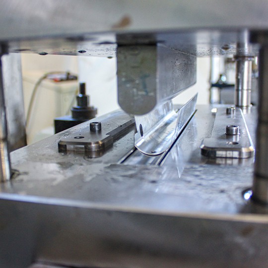 Sheet metal punching